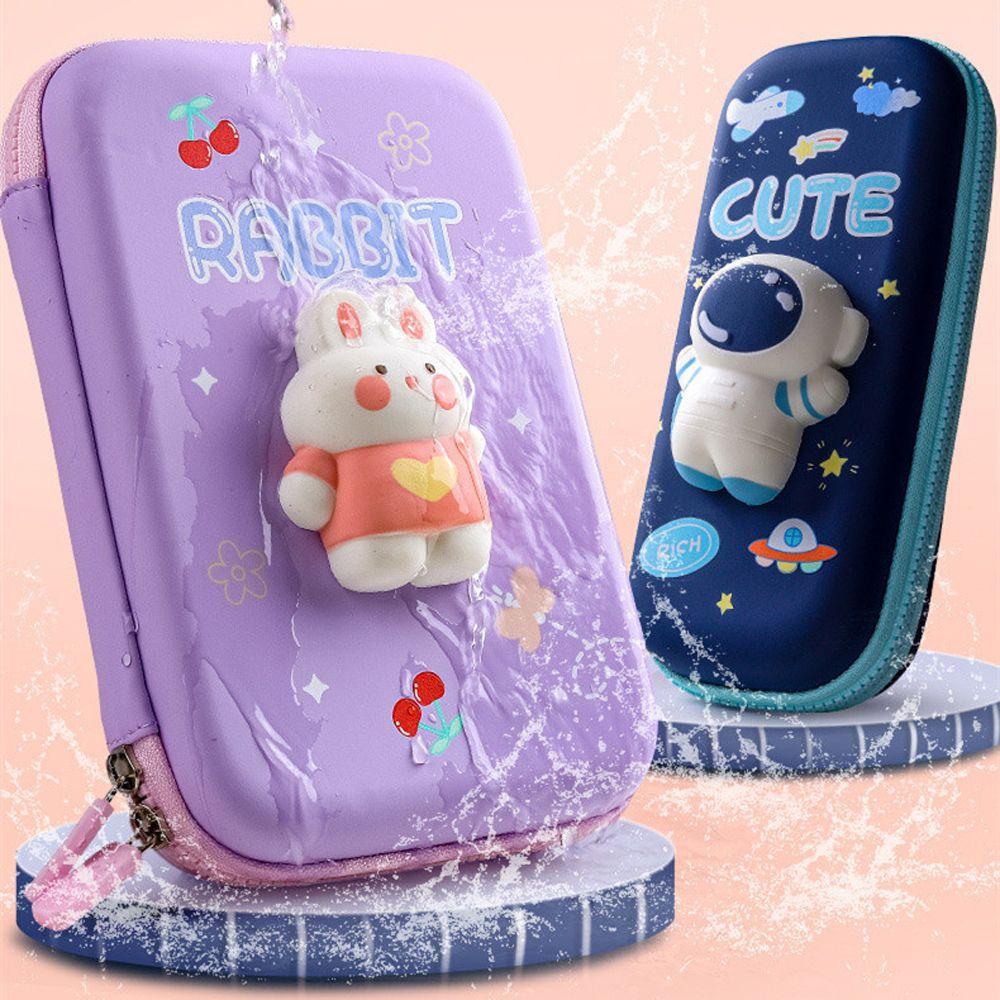 Túi Đựng Bút Họa Tiết Hoạt Hình 3D Sáng Tạo Sức Chứa Lớn