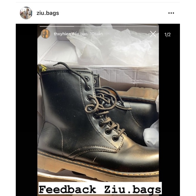 Boots nữ cổ cao đế trong hàng cao cấp có sẵn kho [ ảnh thật ] mã 1818 ziu.shoess | BigBuy360 - bigbuy360.vn