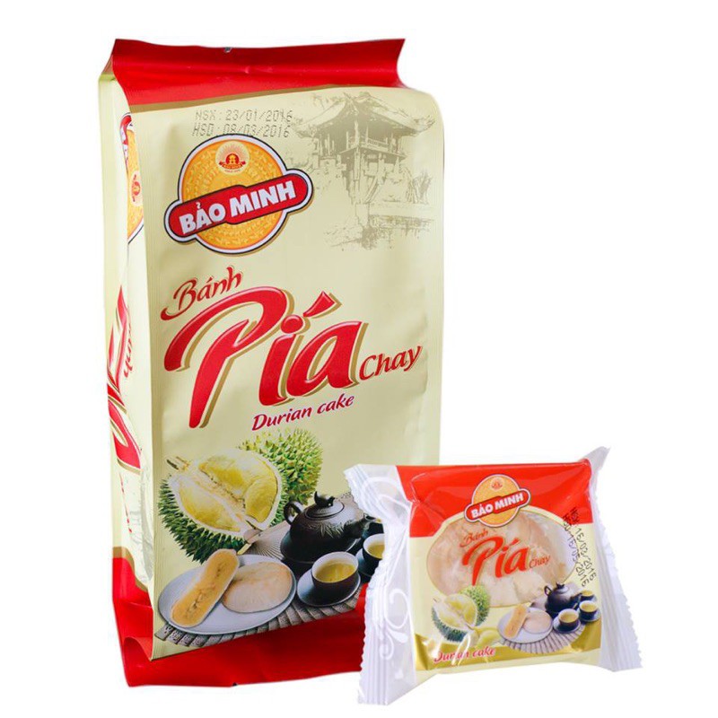 BÁNH PÍA TRỨNG/ BÁNH PÍA CHAY BẢO MINH 300G