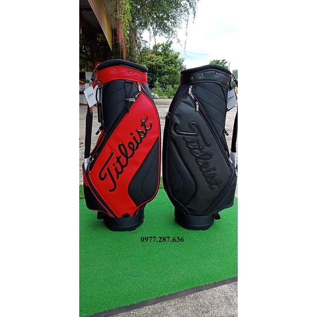 Túi đựng gậy golf Titleist túi gậy da PU chắc chắn chống nước shop GOLF PRO TM004