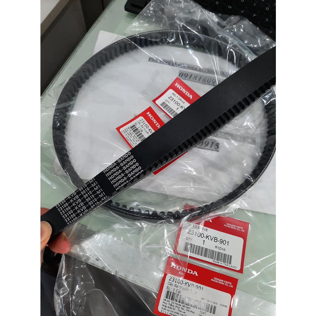 Dây đai truyền động ab 110 cc click 110 cc air blade 110 honda