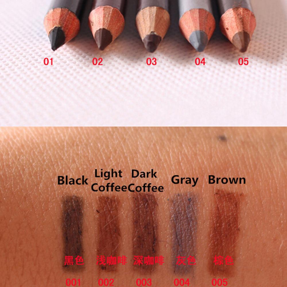 Daphne Bút Kẻ Mắt Lâu Trôi Chống Thấm Nước Nhiều Màu Thiết Kế Vỏ Họa Tiết Da Báo Thời Trang