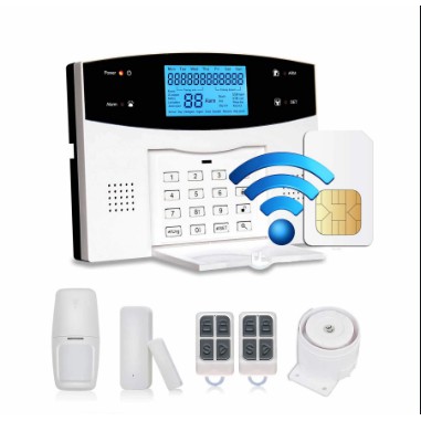 GP05W- Bộ Thiết Bị Chống Trộm Dùng SIM + WIFI + PTSN Báo Qua Điện Thoại