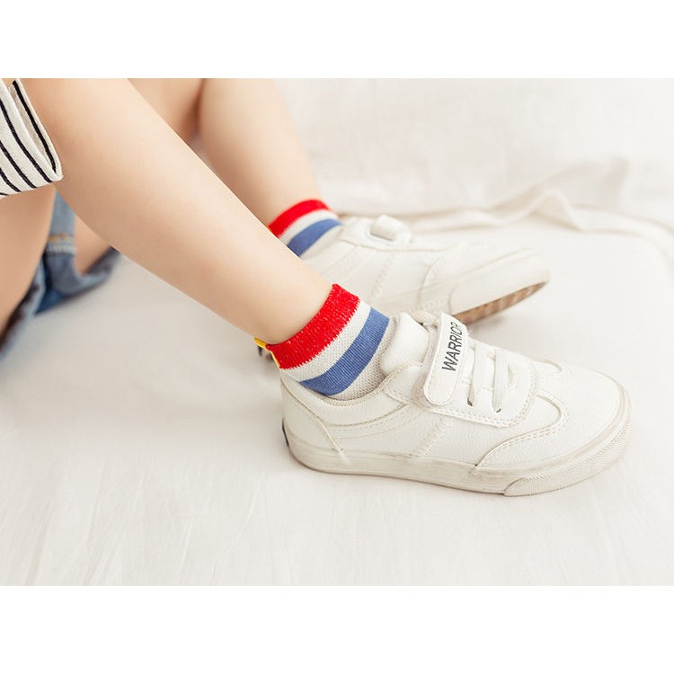 Vớ cotton Mỏng Cổ Thuyền Cỡ Vừa Nhỏ Thời Trang Mùa Hè Cho Bé Trai Và Gái