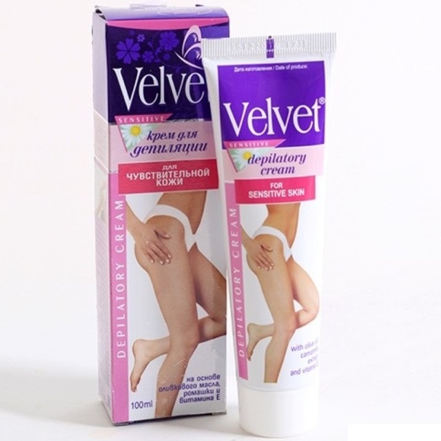 Kem Tẩy Lông Velvet Nga 100ml