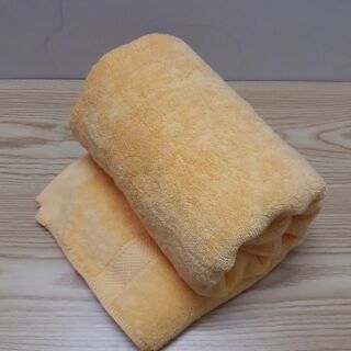 Khăn tắm cotton 70x140cm vàng