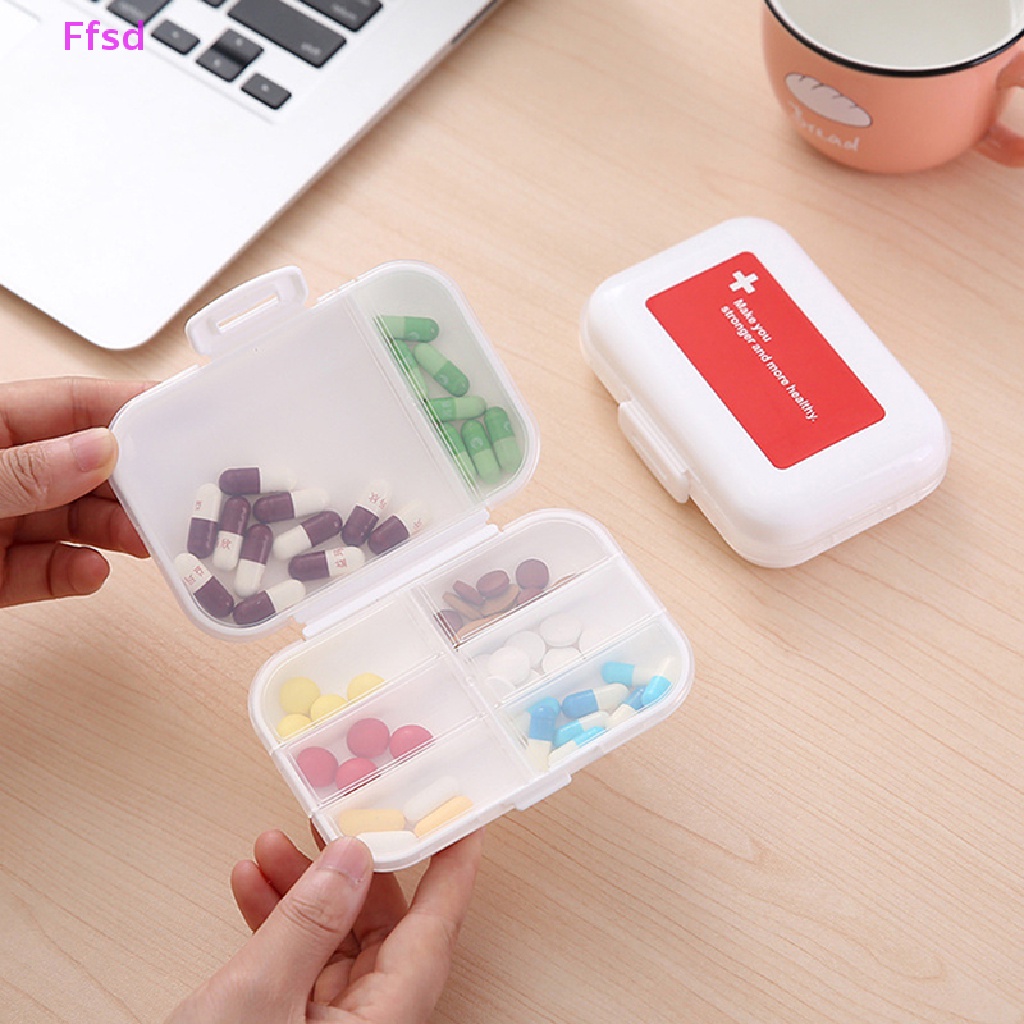 Hộp Đựng Thuốc Viên 8 Ngăn Tiện Dụng