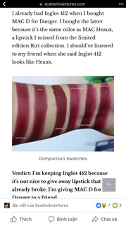 Son matte Inglot