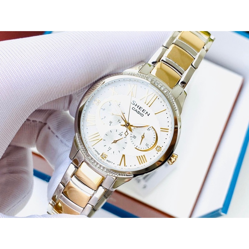 Đồng hồ nữ ⌚️ Casio Sheen SHE-3058SG-7A