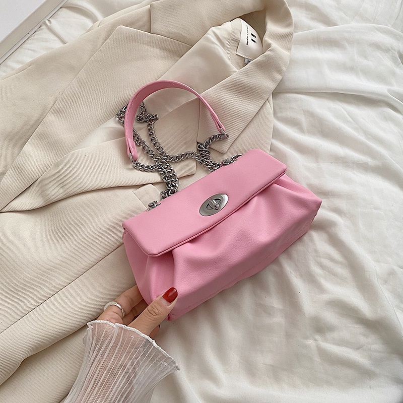 Túi đeo một bên vai/ đeo chéo IELGY dễ phối đồ thời trang tùy chọn màu sắc cho nữ