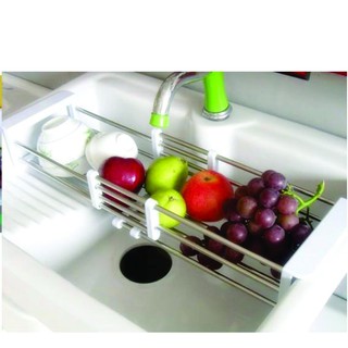 Kệ inox Prota gác trên bồn rửa loại lớn