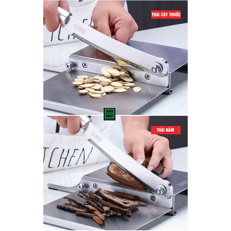 Máy Thái thịt, Máy Thái Thịt Đông Lạnh, Dao Chặt Gà, Dao Thái Đa Năng, KD0142, Inox 430, Đổi Lỗi 3 Năm