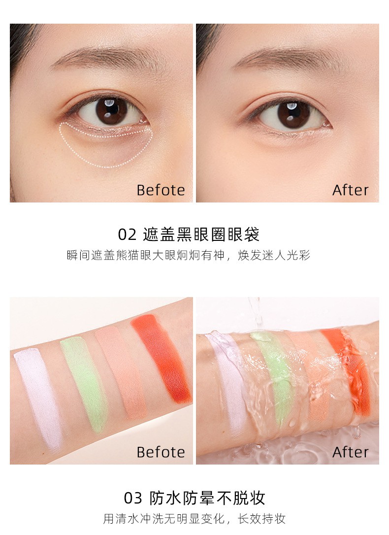 (Hàng Mới Về) Kem Che Khuyết Điểm Maycheer Tinh Chất Ốc Sên Dưỡng Ẩm Che Mụn Và Quầng Thâm 4 Màu Tùy Chọn | BigBuy360 - bigbuy360.vn