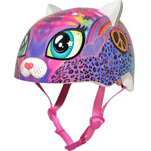 Nón Bảo Hiểm 3D Nhập từ Mỹ - Hình Mèo Peace Love Kitty Helmet, Raskullz