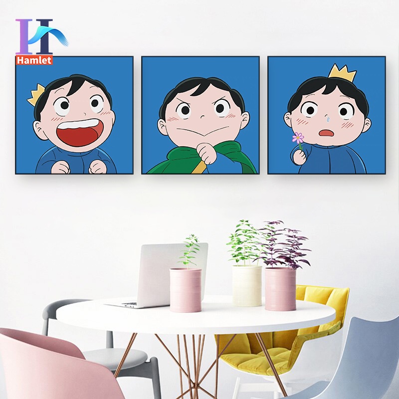 Bộ tranh sơn dầu acrylic Hamlet Hoàng tử bé quà tặng cho trẻ em cỡ 20 * 20cm