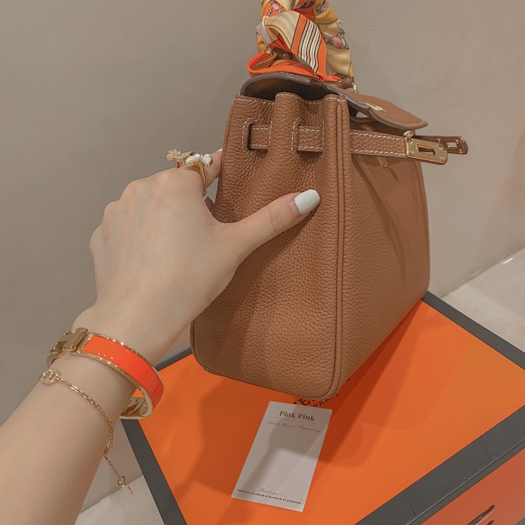 Túi Xách Nữ HM các size 20, 25, 30 kèm khăn phong cách sang chảnh, mẫu mới nhất 2022