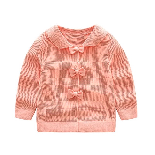 Áo len cardigan nơ Baby Gap cho bé 2-5Y