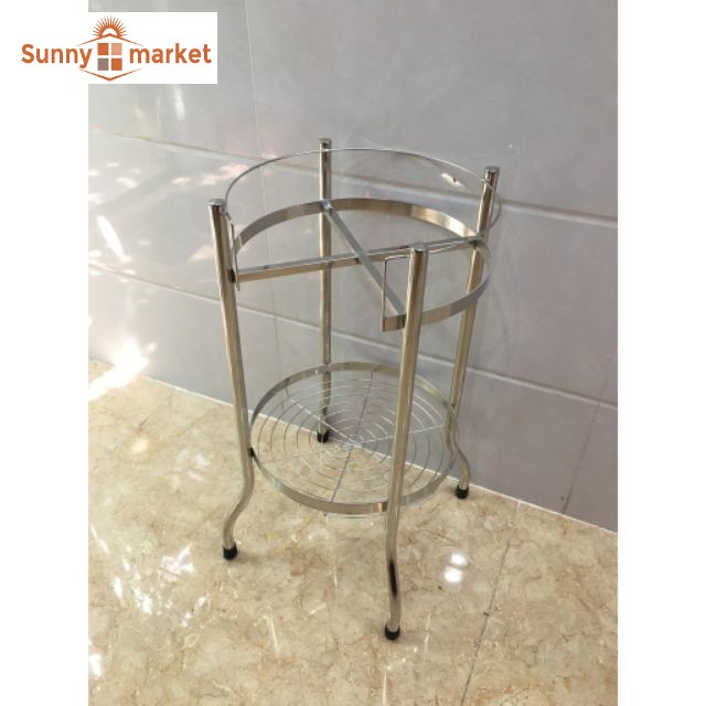 Kệ để bình nước 20 lít bằng inox, chân kệ inox để bình nước