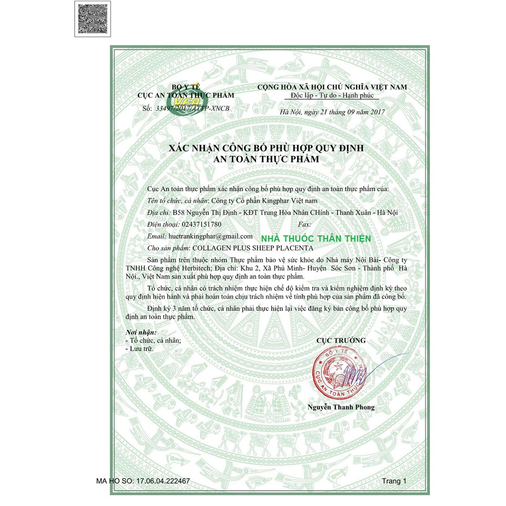 Viên uống Collagen Plus Sheep Placenta – Hỗ trợ làm đẹp da, chống lão hóa