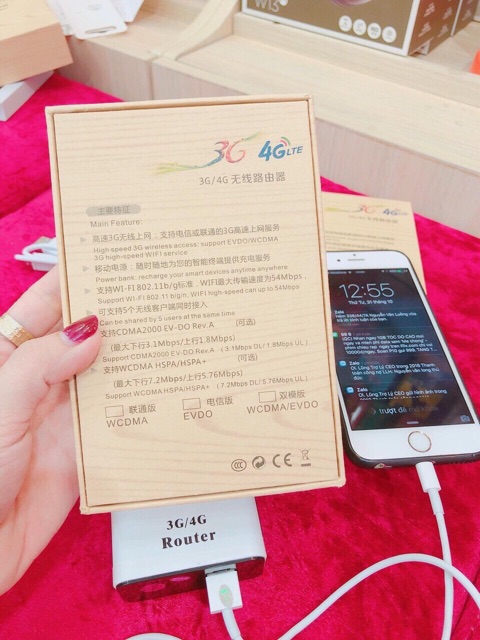 Pin dự phòng ,usb cắm sim kiêm phát wifi