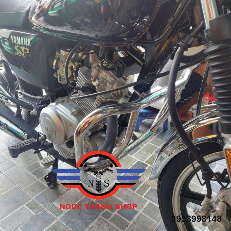 Cản chống đổ GD110, GN125, EN125, EN150, LA250, Custom125,  Husky125, YB125, CD125 CD 125 ...-NTS