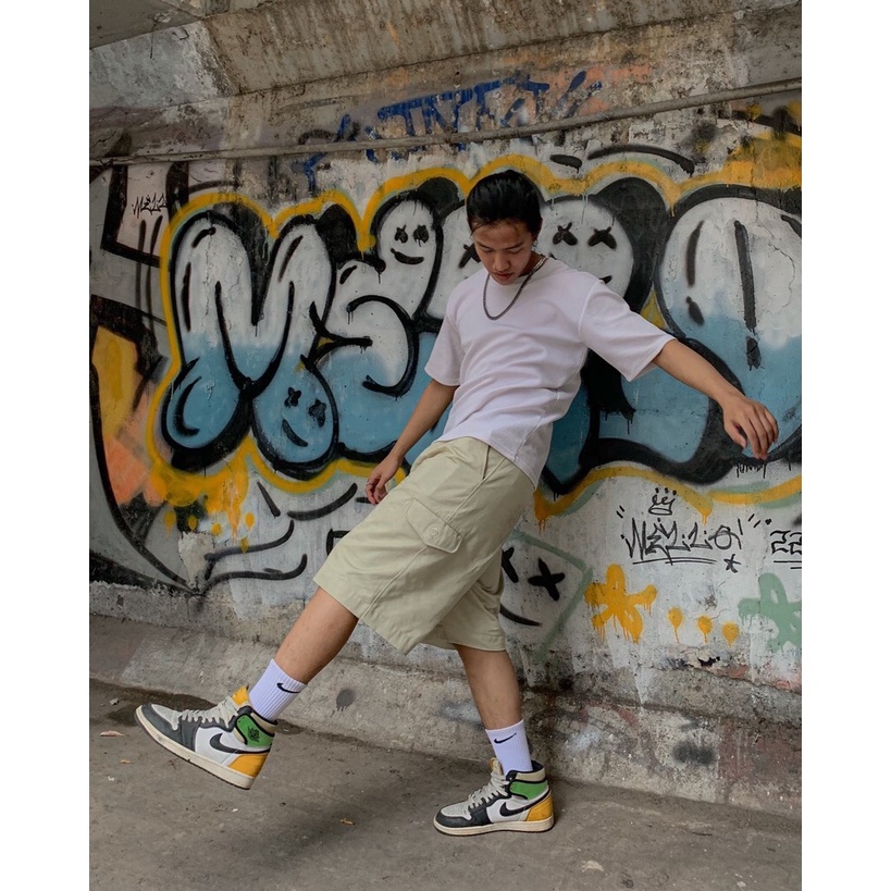 Quần M.B.C Basic Cargo Long Shorts