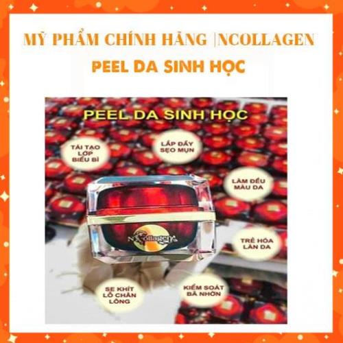 Peel da sinh học Ncollagen 25g - Làm sạch tế bào da chết, làm trắng da, giảm nhăn da, giảm nám, làm mờ tàn nhang