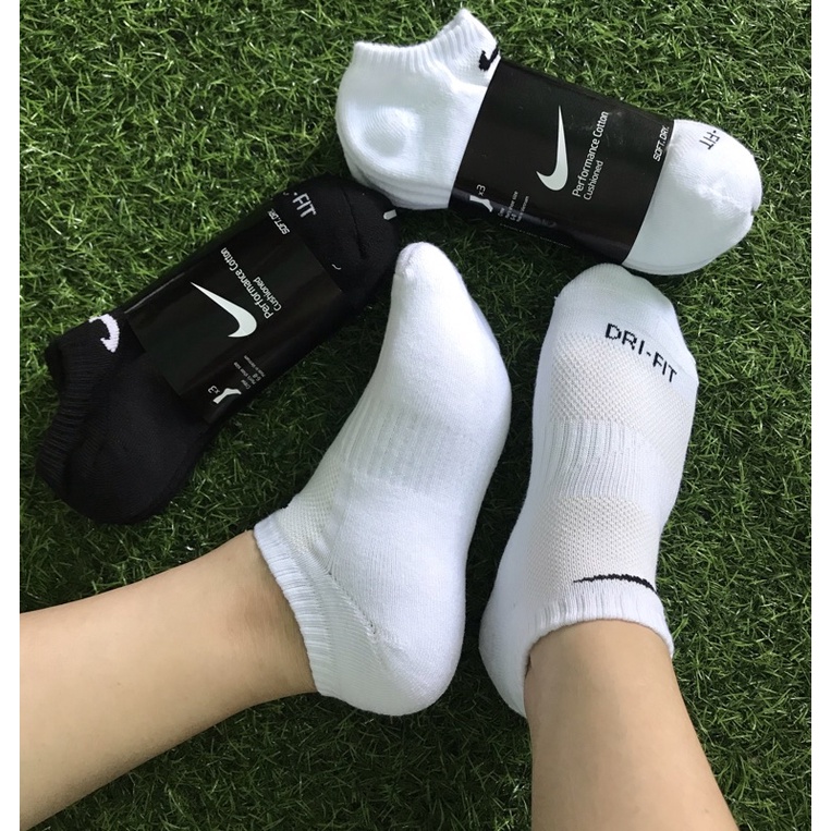 [HÀNG XUẤT XỊN] TẤT VỚ THỂ THAO NIKE DRI FIT CỔ NGẮN NAM NỮ SPORT SOCKS