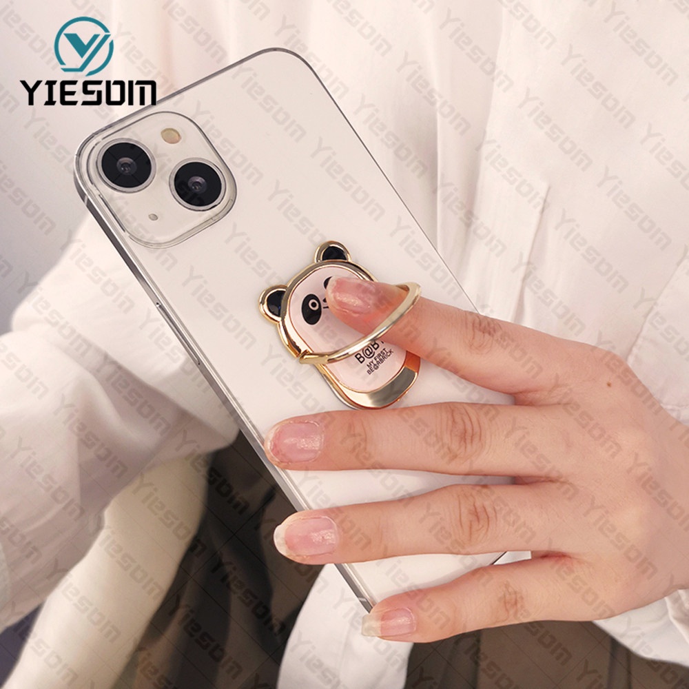 Vòng Nhẫn Giá Đỡ Điện Thoại Đa Năng Hình Gấu Hoạt Hình