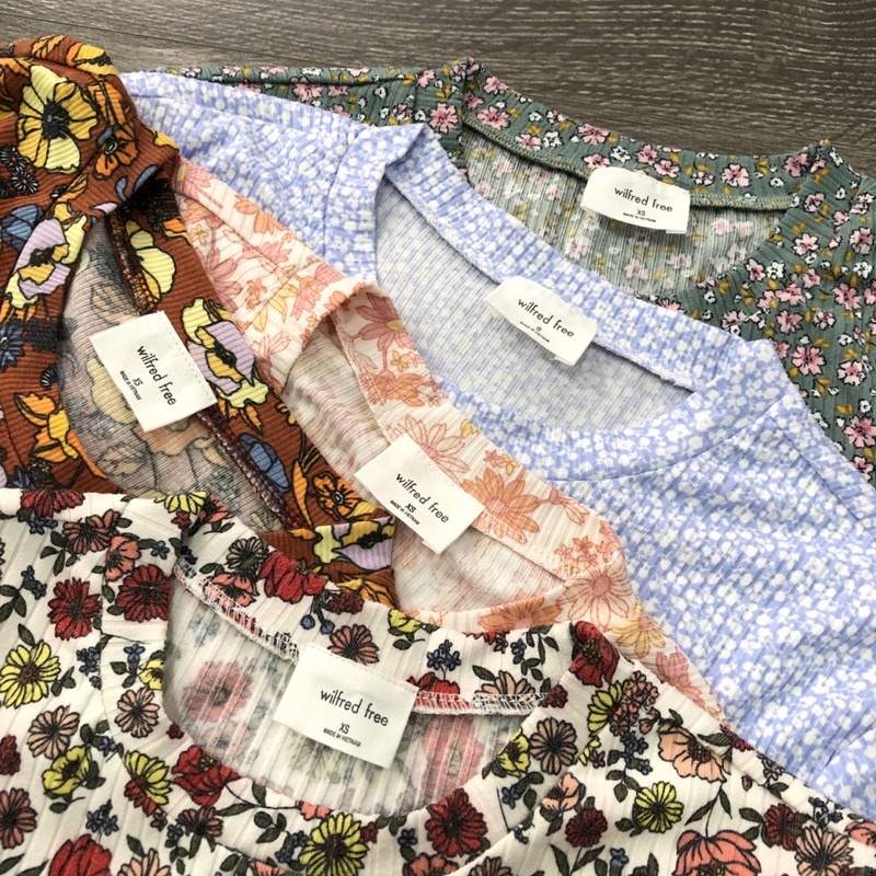 Áo thun lụa Wilfred free