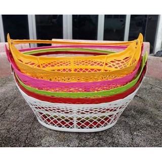 10c giỏ NHÍ nhựa giả mây Gói quà tết
