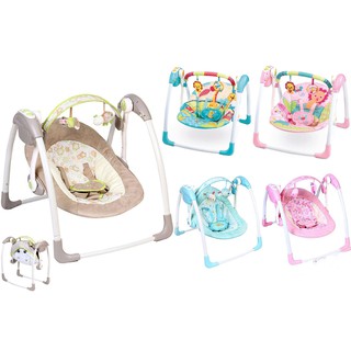 FREE SHIP !!! Xích Đu Tự Động 2 Vị Trí Ngả Có Nhạc, Hẹn Giờ Cao Cấp Mastela Swing