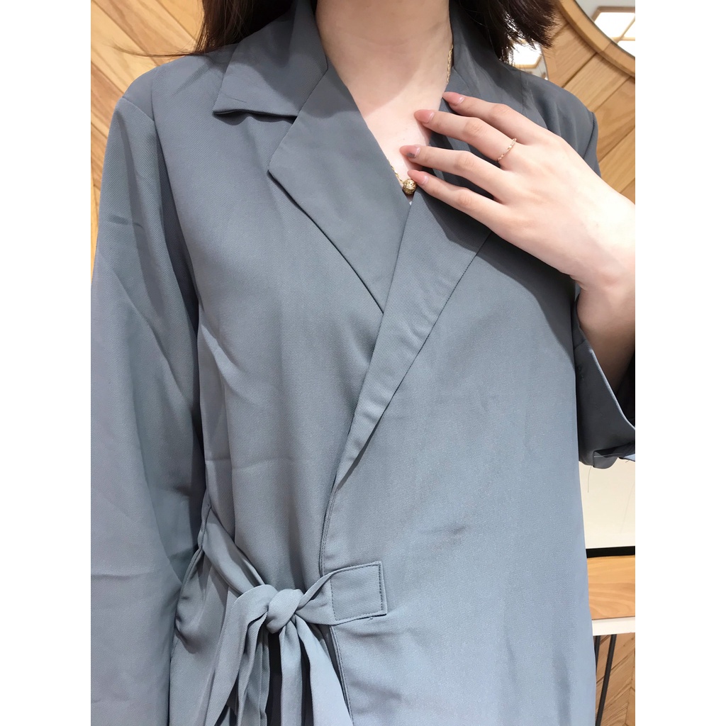 Áo vest buộc vạt chéo ( kèm ảnh thật shop chụp) | BigBuy360 - bigbuy360.vn