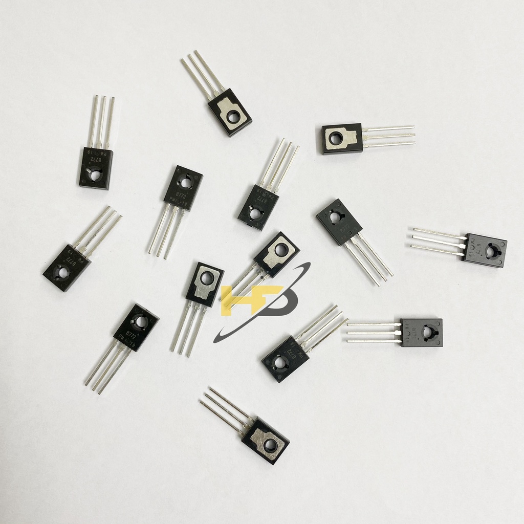 Gói 5 Con Transistor Khuếch Đại PNP 3A 30V B772 Loại Tốt