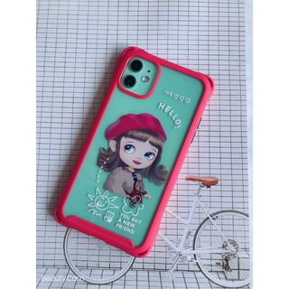 [Siêu rẻ] Ốp Lưng IPHONE Viền Đỏ Baby Girl Bảo Vệ 4 góc full dòng 6/6s đến 11promax- H Case