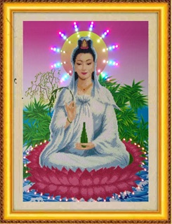 Đèn hào quang phật