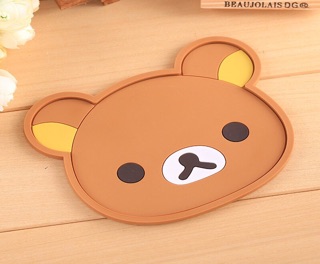 Lót ly Rilakkuma và vịt dễ thương