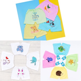 Combo quần lẻ sơ sinh Kioobaby 5 quần