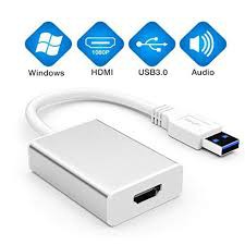 Dây chuyển USB 3.0 ra HDMI - Hỗ Trợ Hình Ảnh Full HD 1080