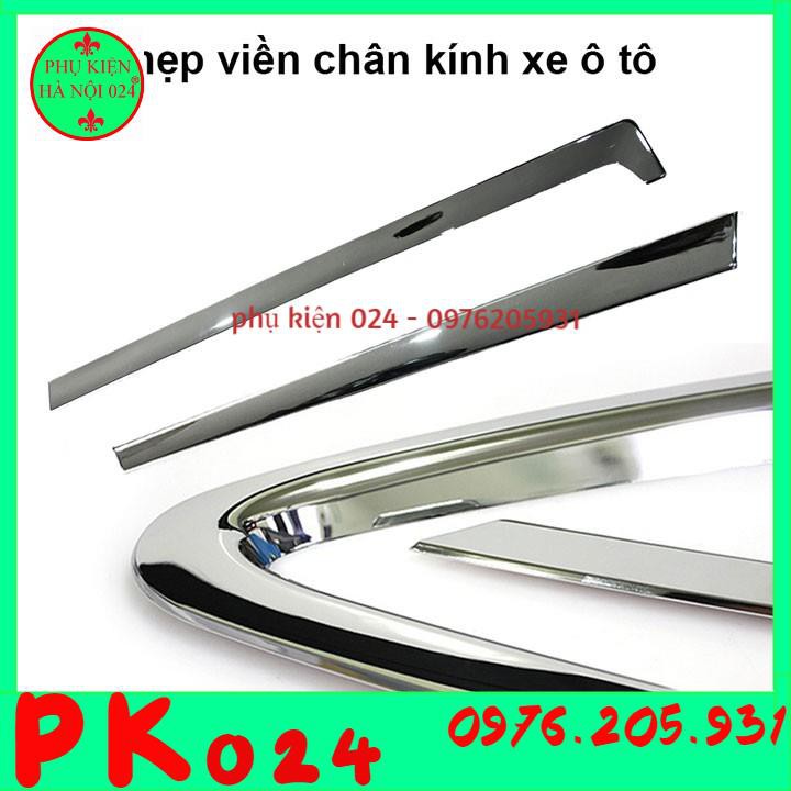 [Sorento] Bộ Nẹp Viền Cong Kính, Chân Kính Inox Dành Cho Xe Ô Tô Sorento