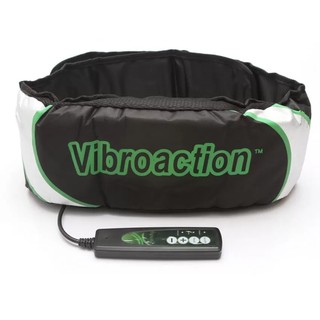 Đai Massage Giảm Mỡ Bụng Vibroaction Đen