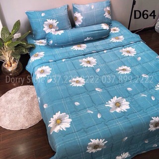 Set Chăn Trần Ga Gối Đũi(chat chọn mẫu)