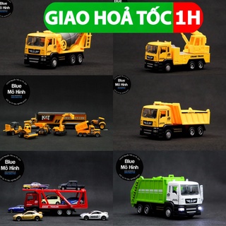 Mô hình xe công trình xe cần cẩu
