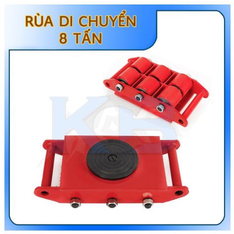 Rùa di chuyển 8 tấn