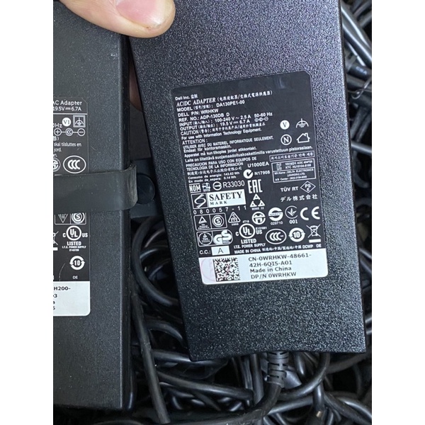 Sạc laptop dell 130w 19.5v - 6.7A chính hãng