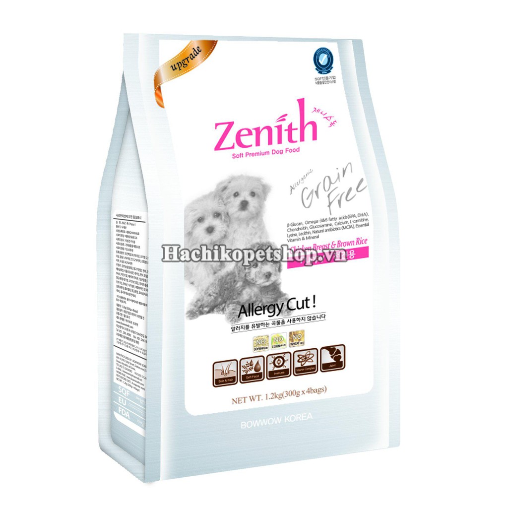 ZENITH HẠT MỀM HÀN QUỐC CHO CHÓ CON