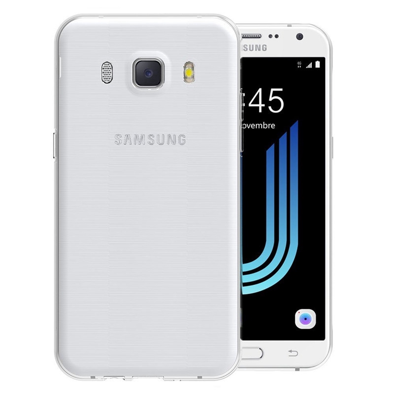 Ốp điện thoại silicone mềm trong suốt chống sốc cho Samsung Galaxy J5 On5 On7 J2 Pro 2016