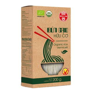 Bún gạo hữu cơ Bích Chi 200g