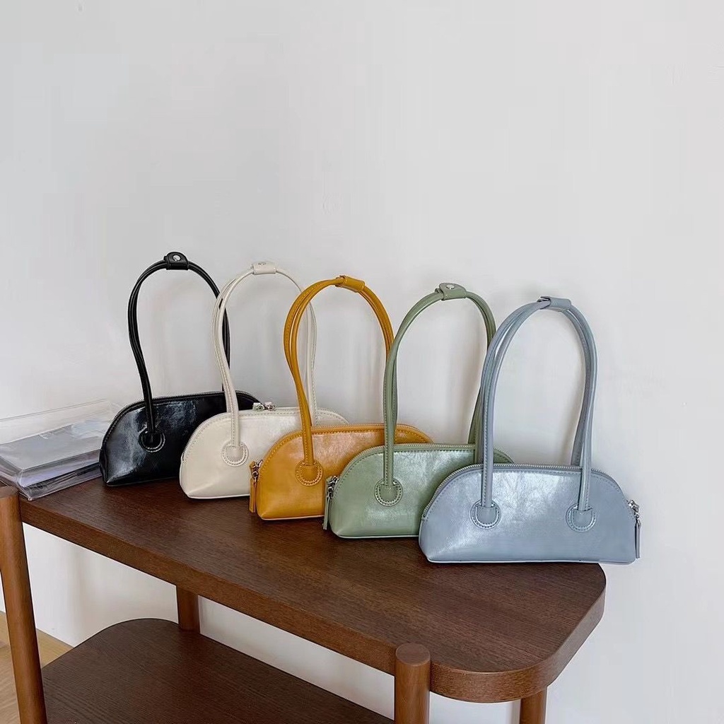 Handbag hến quai dài da  T-AB309