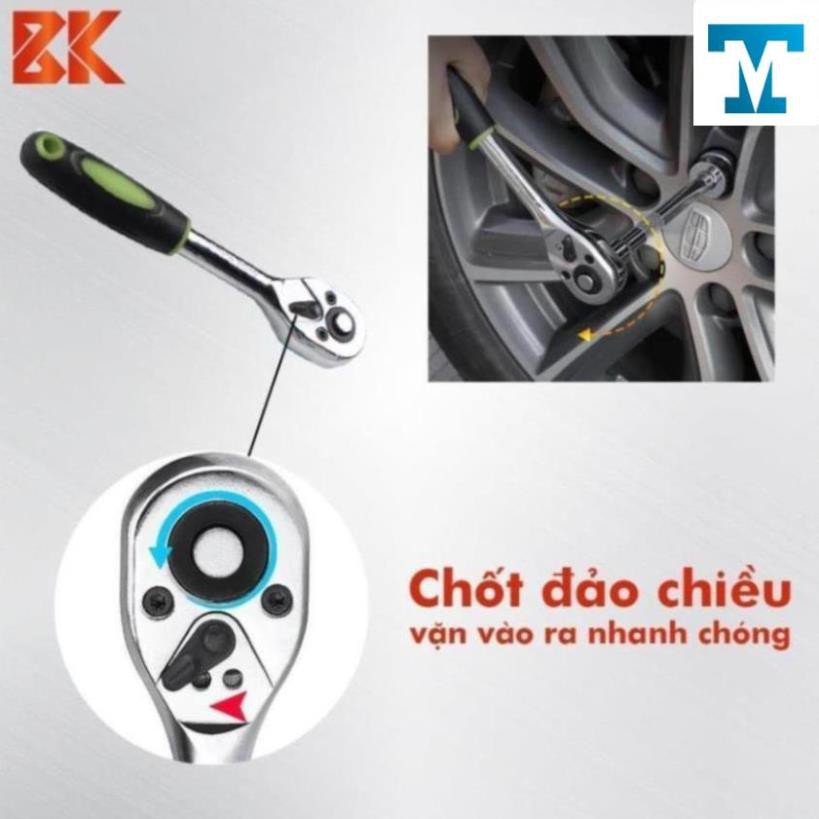 [FREESHIP ] Bộ Dụng Cụ Sửa Chữa Đa Năng 46 Chi Tiết - Bộ Khẩu sữa chữa ô tô, xe máy - Chi Tiết - 46 Món